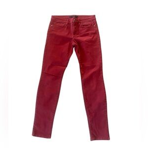 Joes Denim Jeans W30 L31 Burgundy Skinny Visionaire Stretchy Hip Hop Designer